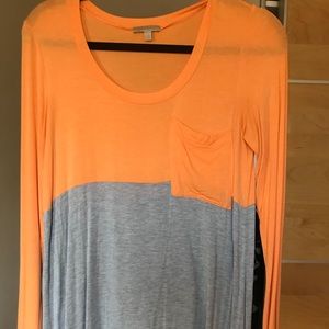 Bordeaux xs colorblock front pocket stretchy